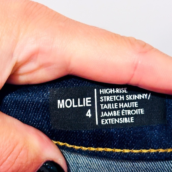 BUFFALO DAVID BITTON Mollie dark blue skinny jeans - Picture 5 of 10